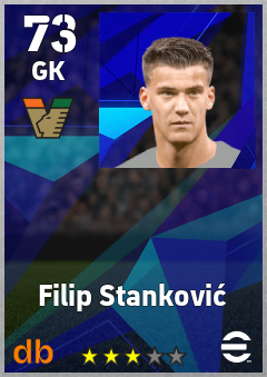 Filip Stanković — GK, OVR 73, MAX 73