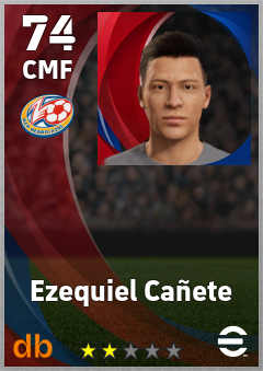 Ezequiel Cañete eFootball player card