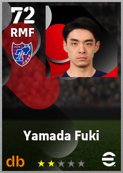 Yamada Fuki — RMF, OVR 72, MAX 72