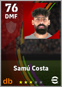 Samú Costa eFootball player card
