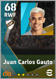 Juan Carlos Gauto eFootball player card
