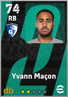 Yvann Maçon eFootball player card