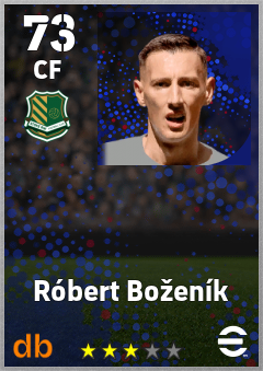 Róbert Boženík eFootball player card