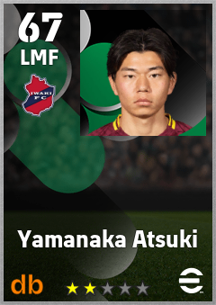 Yamanaka Atsuki — LMF, OVR 67, MAX 67