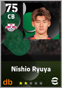 Nishio Ryuya eFootball player card