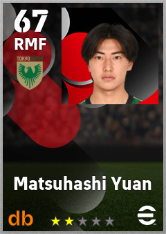 Matsuhashi Yuan eFootball player card