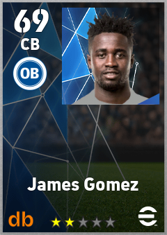 James Gomez eFootball player card