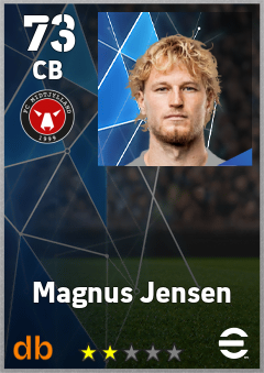 Magnus Jensen eFootball player card