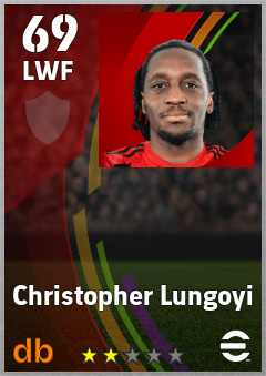Christopher Lungoyi eFootball player card
