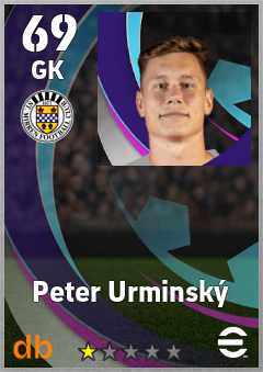 Peter Urminský — GK, OVR 69, MAX 69