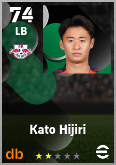 Kato Hijiri — LB, OVR 74, MAX 74