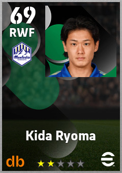 Kida Ryoma eFootball player card