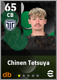Chinen Tetsuya — CB, OVR 65, MAX 65