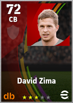David Zima eFootball player card