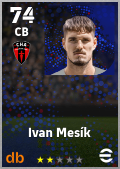 Ivan Mesík — CB, OVR 74, MAX 74