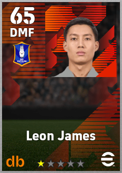 Leon James eFootball player card