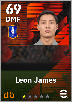 Leon James eFootball player card