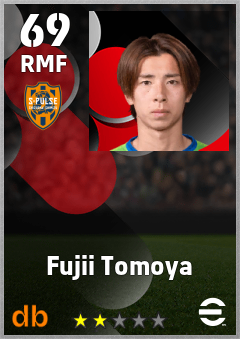Fujii Tomoya eFootball player card