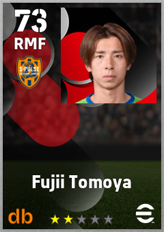 Fujii Tomoya — RMF, OVR 73, MAX 73