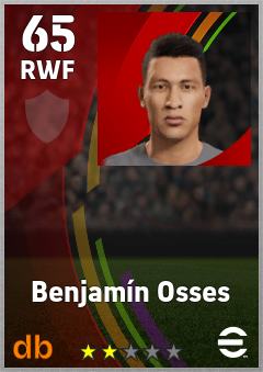 Benjamín Osses eFootball player card