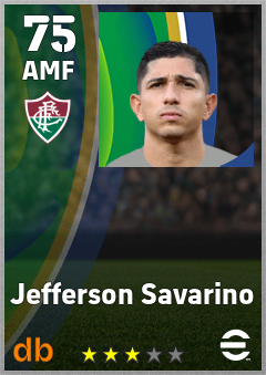 Jefferson Savarino — AMF, OVR 75, MAX 75