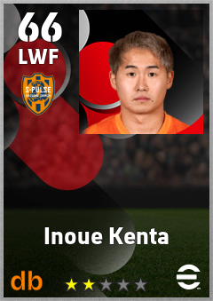 Inoue Kenta eFootball player card