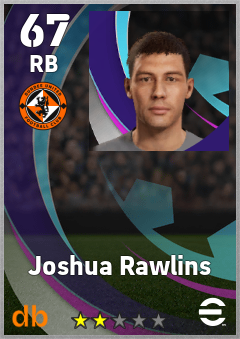 Joshua Rawlins — RB, OVR 67, MAX 67