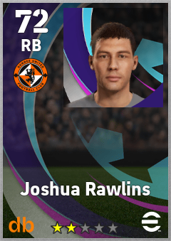 Joshua Rawlins — RB, OVR 72, MAX 72