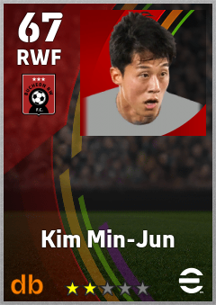 Kim Min-Jun — RWF, OVR 67, MAX 67