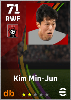 Kim Min-Jun — RWF, OVR 71, MAX 71