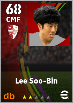 Lee Soo-Bin eFootball player card