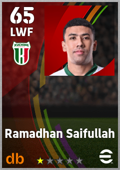 Ramadhan Saifullah eFootball player card