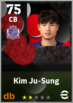 Kim Ju-Sung — CB, OVR 75, MAX 75