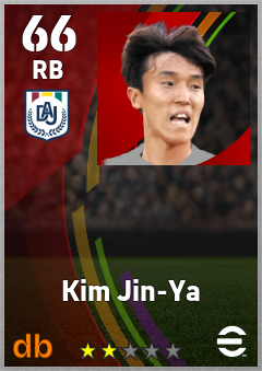 Kim Jin-Ya — RB, OVR 66, MAX 66