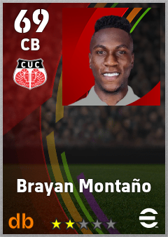 Brayan Montaño eFootball player card