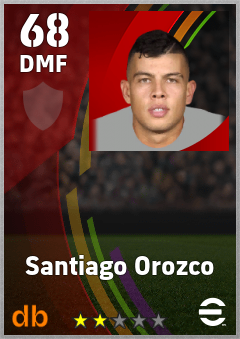 Santiago Orozco eFootball player card