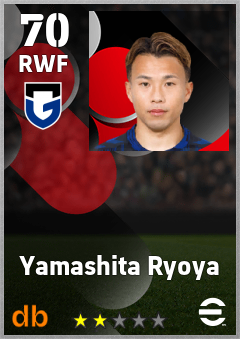 Yamashita Ryoya eFootball player card