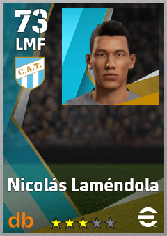 Nicolás Laméndola — LMF, OVR 73, MAX 73