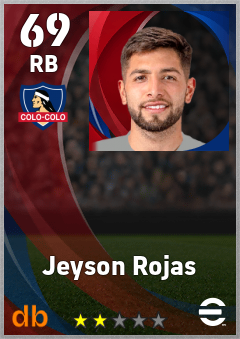 Jeyson Rojas eFootball player card