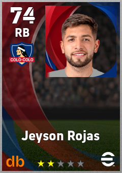 Jeyson Rojas — RB, OVR 74, MAX 74