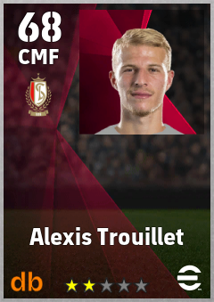 Alexis Trouillet — CMF, OVR 68, MAX 68