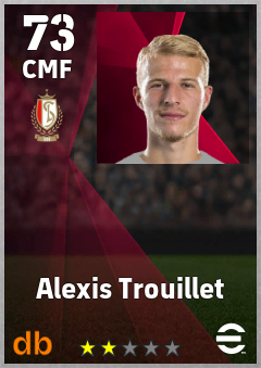 Alexis Trouillet — CMF, OVR 73, MAX 73