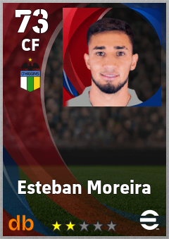Esteban Moreira — CF, OVR 73, MAX 73