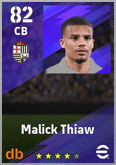 Malick Thiaw eFootball player card