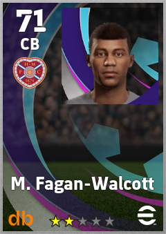 M. Fagan-Walcott eFootball player card