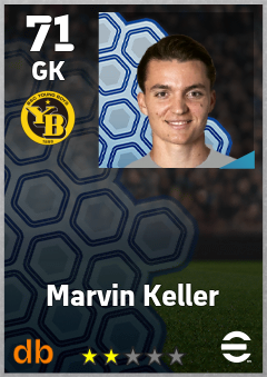 Marvin Keller eFootball player card