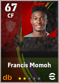 Francis Momoh eFootball player card