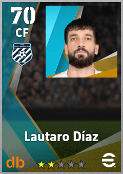 Lautaro Díaz eFootball player card