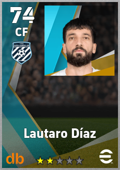 Lautaro Díaz — CF, OVR 74, MAX 74