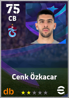 Cenk Özkacar — CB, OVR 75, MAX 75